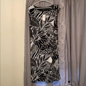 Black and white dress